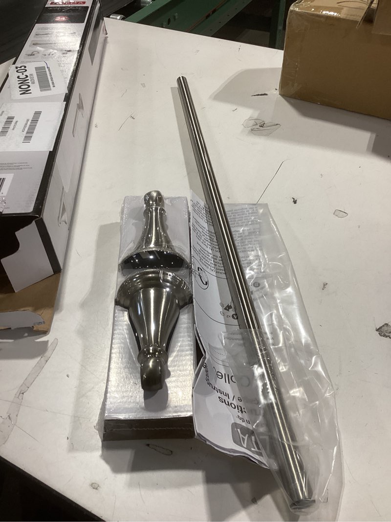 Condition photo showing Good Condition for DELTA 79624-BN Windemere 24 Inch Towel Bar Rack, SpotShield Brushed Nickel Spotshield Brushed Nickel 24 Inch Single