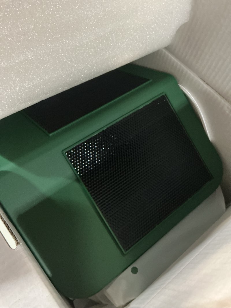 Condition photo showing New/Like New for bird feeder with camera solar powered, ai identify & auto capture with 32gb card, 2k hd live video smart bird feeder camera instant notifications in backyard, gift for bird lovers green