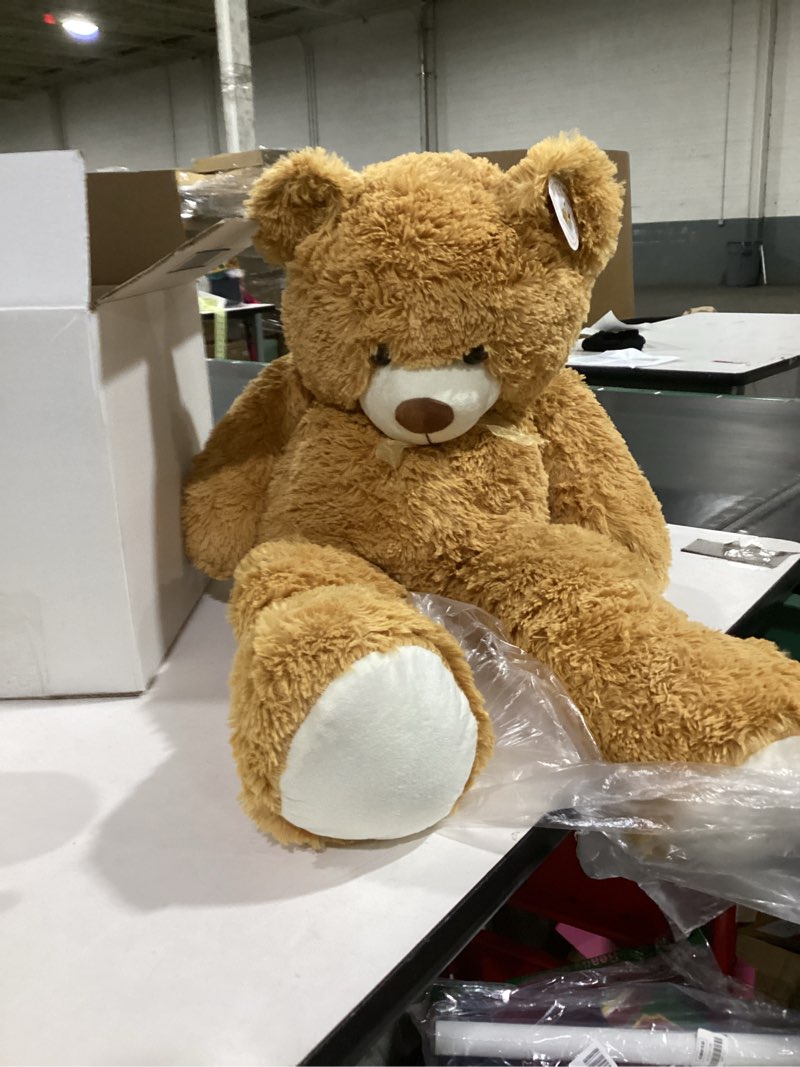 Condition photo showing Good Condition for HollyHOME Big Teddy Bear Large Teddy Bear Stuffed Animal Birthday Valentines Day Plush for Kids and Girlfriend 36 inch Tan