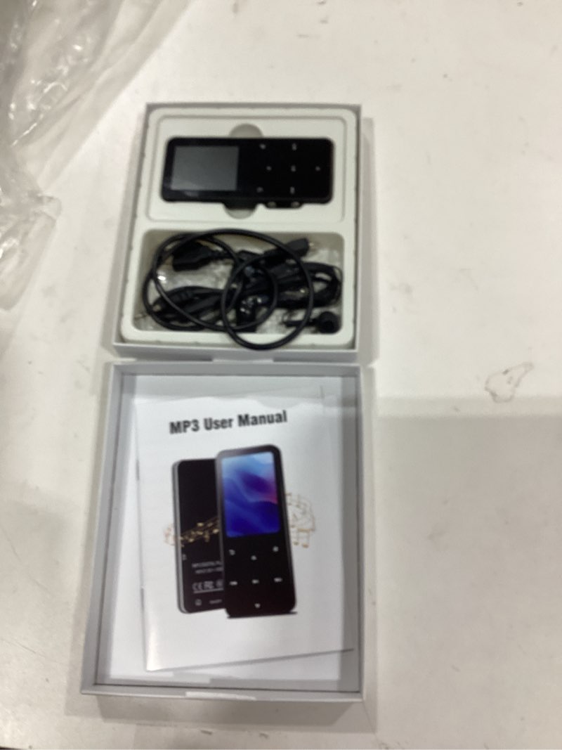 Condition photo showing Good Condition for 144GB MP3 Player, Bluetooth 5.2 Music Player, HiFi Sound Digital Music, Built-in HD Speaker, FM Radio, Voice Recorder, Earphones Included, MP3 Player for Friends, Kids, Students, Seniors (Black)