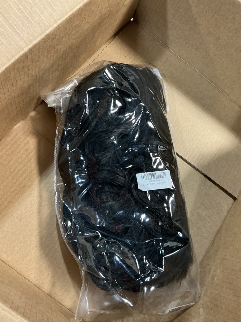 Condition photo showing As Is for FREE TRESS Equal Curtain Bangs HD Lace Front Wig Bombshell (1) Jet Black 1