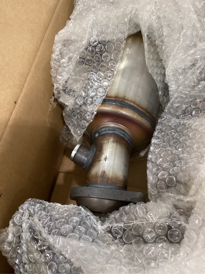 Condition photo showing As Is for HIGHBRICK 2pcs Catalytic Converter with Exhaust Manifold Compatible with 2013-2019 Ford Explorer/Fle