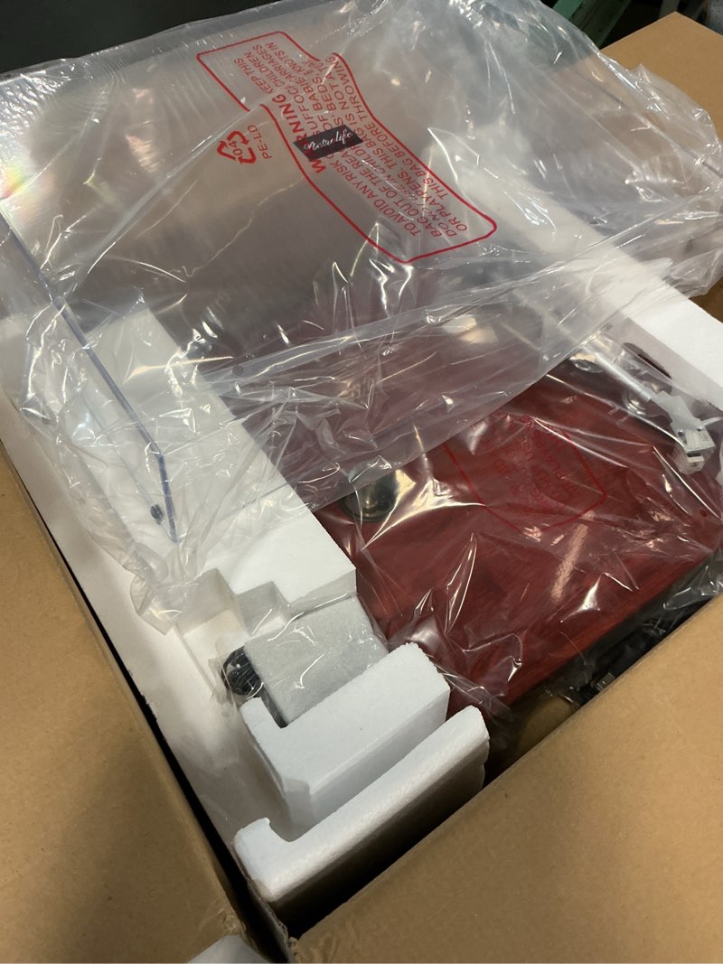 Condition photo showing Good Condition for Record Player Turntables for Vinyl Record Belt-Drive Wireless Output Connectivity Phono Line Out USB Digital to PC Recording MM Audio Cartridge Stylus Counterweight Piano Shiny Classic Red