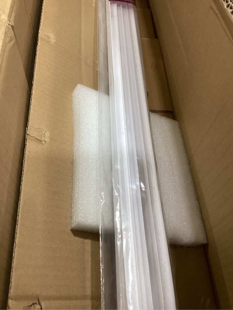 Condition photo showing New/Like New for PVC Slide-On Door Bottom | Adjustable Plastic Weatherstrip Door Bottom with Drip Cap | 3 Feet (36-Inch) | for 1 3/4” Doors | White | Fits Gaps 3/8” to 7/8” | Made in The USA