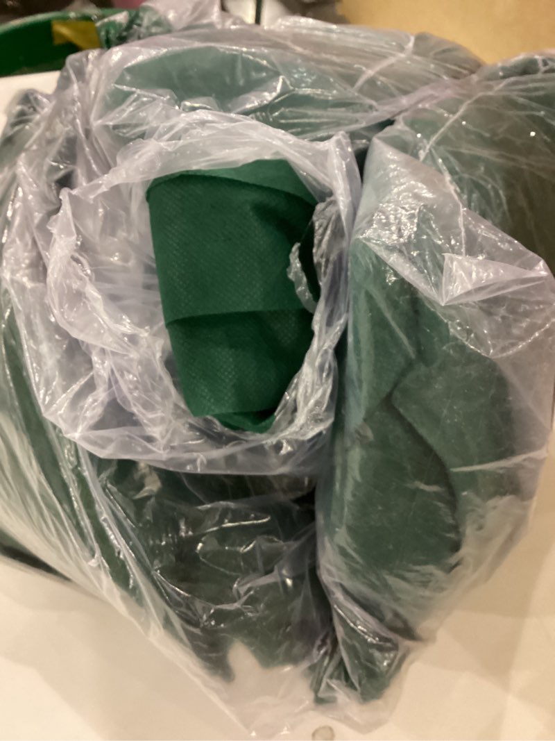 the Planket 11200 10 x 20 ft Frost Protection Plant Cover, Rectangular, Dark green