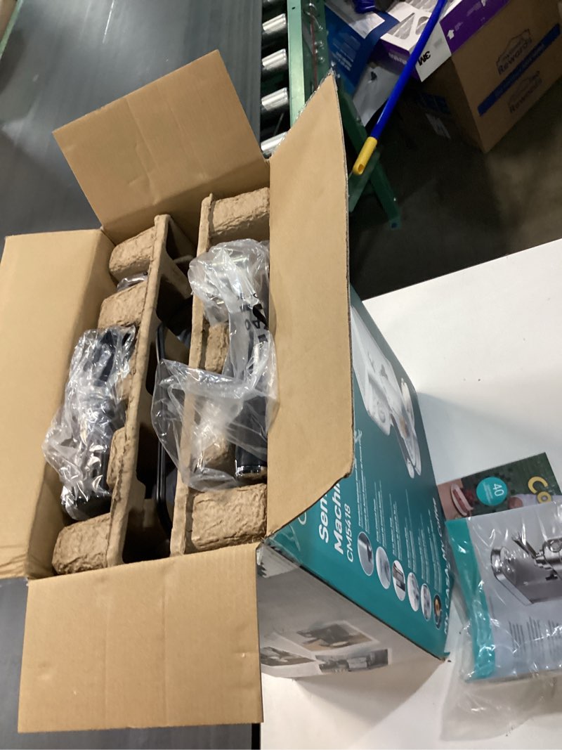 Condition photo showing Good Condition for casabrews cm5418 espresso machine 20 bar, compact espresso maker with steam milk frother, stainless steel coffee machine with 34oz removable water tank for cappuccino, small latte machine, silver a-silver button