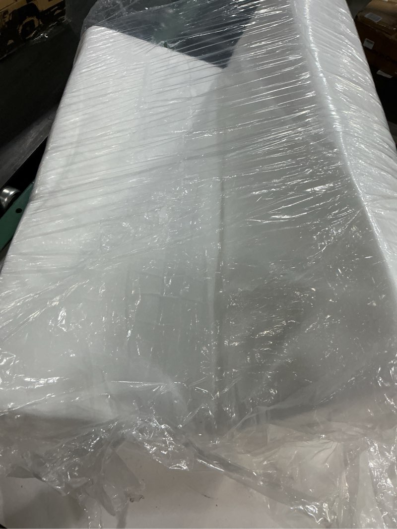 Condition photo showing As Is for sunheir orthopedic dog bed for large dogs - big waterproof dog crate bed with removable washable cover, egg crate foam support, anti-slip bottom, deluxe plush pet bed mat (grey) grey 35.0"l x 22.0"w x 3.0"th