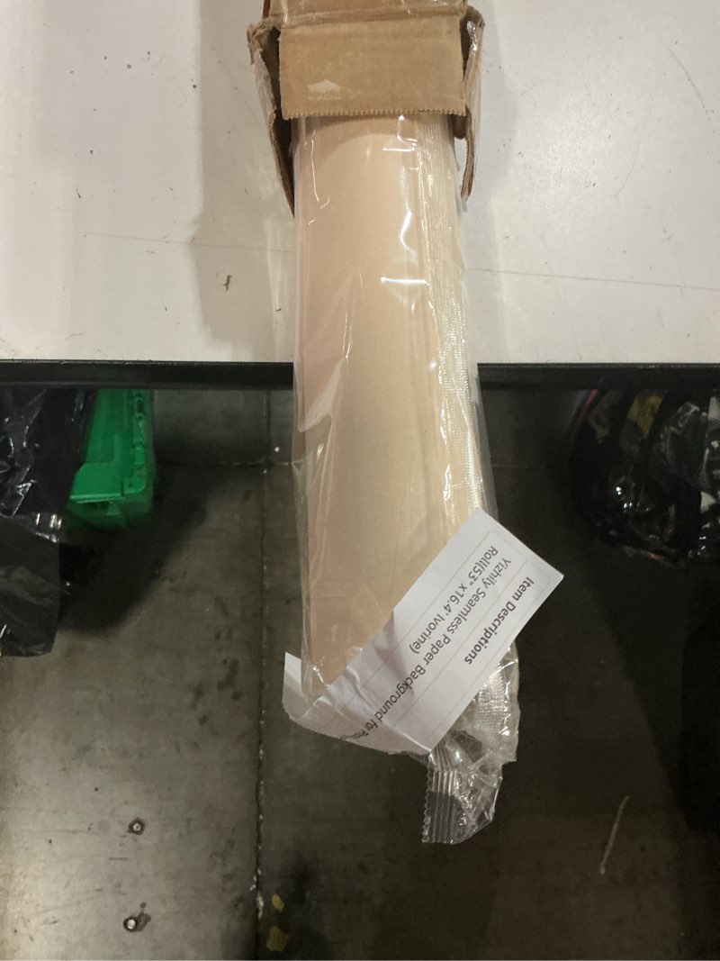 Condition photo showing New/Like New for Yizhily Seamless Paper Background for Photography Photo Studio Backdrop Roll(53" x16.4' Ivorine) Ivorine 53" x16.4'