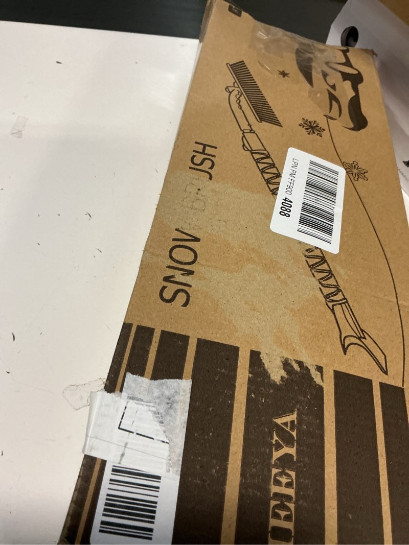 Condition photo showing Good Condition for HEEYA 44 Inch Snow Brush for SUV, Ice Scraper for Car Windshield Window, Extendable Snow Scraper and Brush with Comfortable Foam Grip for Truck Vehicle Automobile - Pink Pink 44 Inch