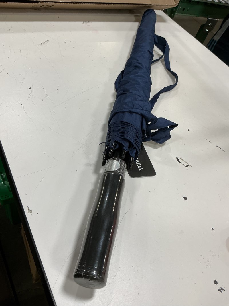 Condition photo showing Good Condition for golf umbrella large 54/62/68/72 inch, extra large oversize double canopy vented windproof waterproof umbrella, automatic open golf umbrella for men and women and family. navy blue 54 inch