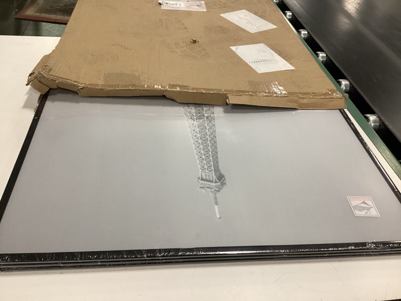 Condition photo showing Good Condition for upsimples 24x36 Poster Frame Black 3 Pack, Scratch-Proof Picture Frames 24 x 36 for Photo Gallery - Slide-In Strips, Horizontal or Vertical Wall Mounting