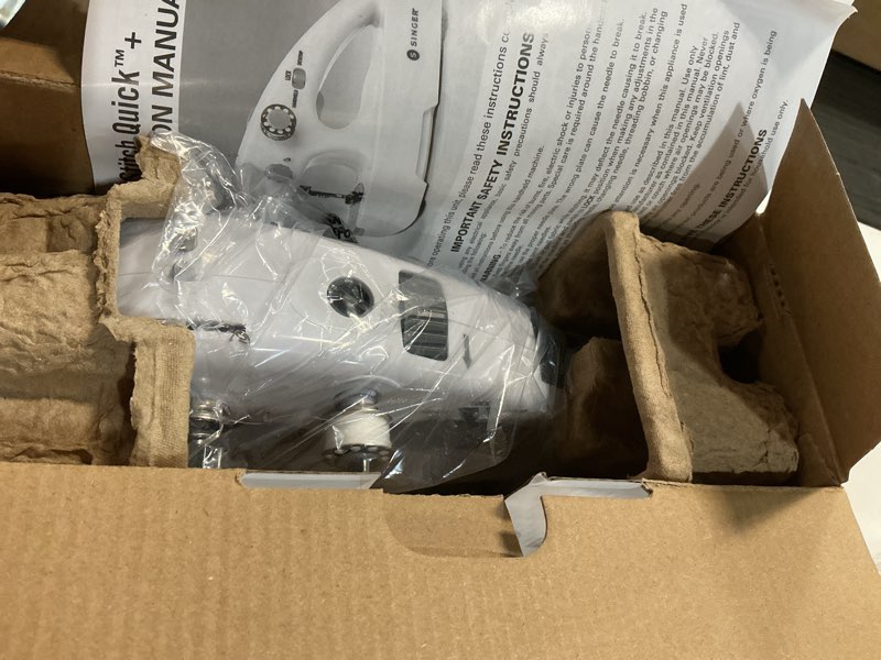 Condition photo showing Good Condition for singer stitch quick + portable cordless mending machine bundles (two thread stitch quick +)