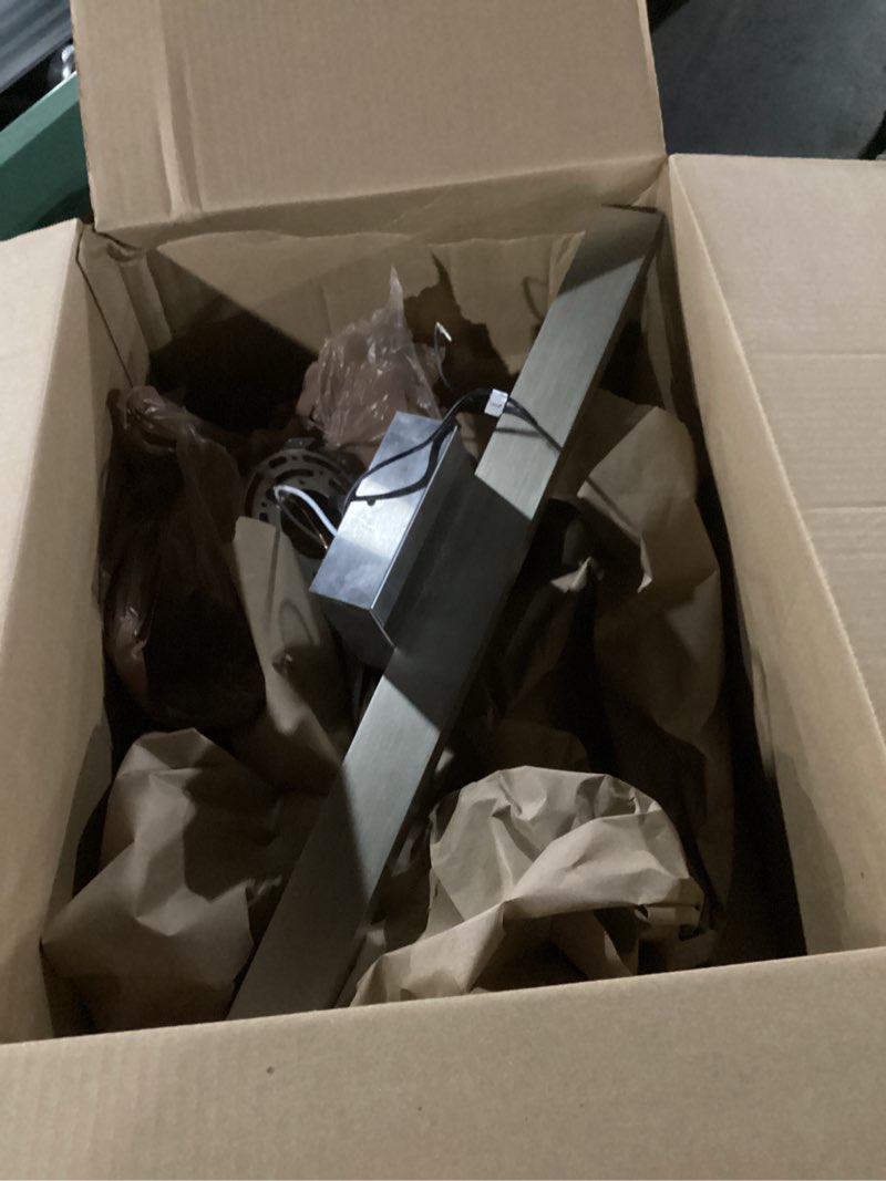 Condition photo showing Good Condition for Modern Bathroom Light Fixtures Over Mirror 20 Inch 18W Brushed Nickel Vanity Light Bar for Bathroom Wall Sconce 3000K Bar Vanity Lights 20inch Chrome