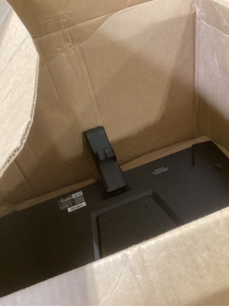 Condition photo showing As Is for sansui 24 inch gaming monitor 200hz 180hz 1ms freesync hdr 110% srgb fhd 1080p computer monitor hdmi dp ports eye care frameless vesa mount cable management (es-g24f4l hdmi cable included) 24 inch fhd 200hz gaming