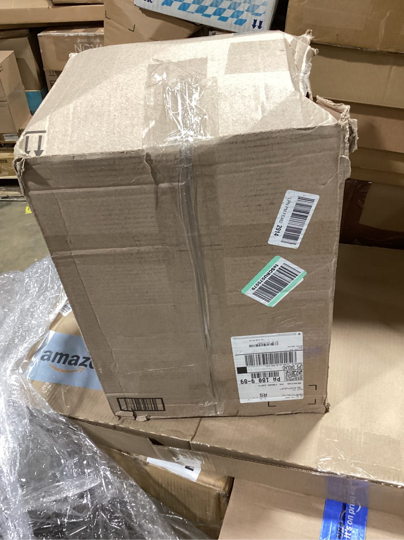 Condition photo showing As Is for 6 panel black ceiling drapes - premium smooth satin wedding arch draping fabric - 5ft x 10ft - stage swag black 60"w x 120"l (pack of 6)
