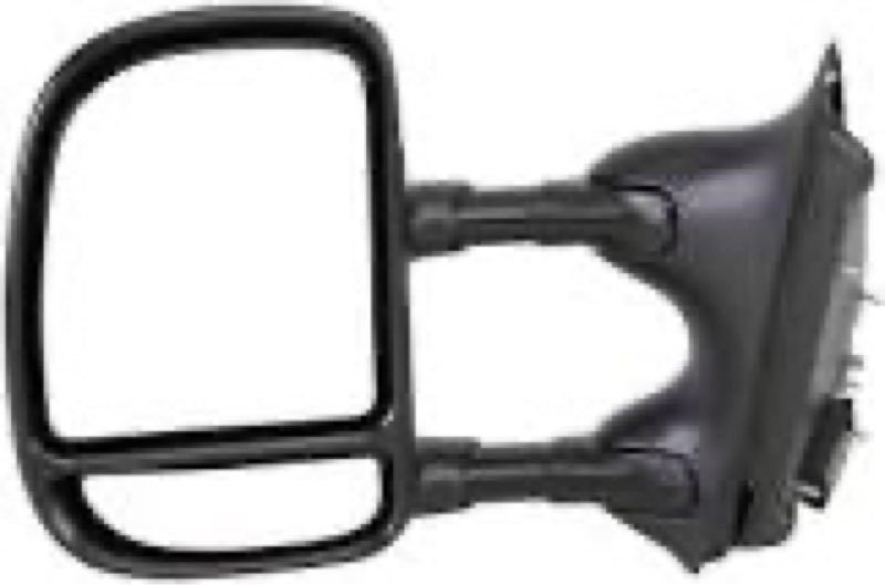dorman 955-1122 driver side manual door mirror - folding compatible with select ford models, black