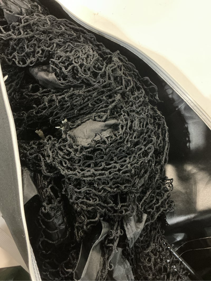 Condition photo showing As Is for similar gosports range cage 10 x 8 ft golf practice hitting net - choose between printed graphics impact screen, blank simulator screen, or classic net