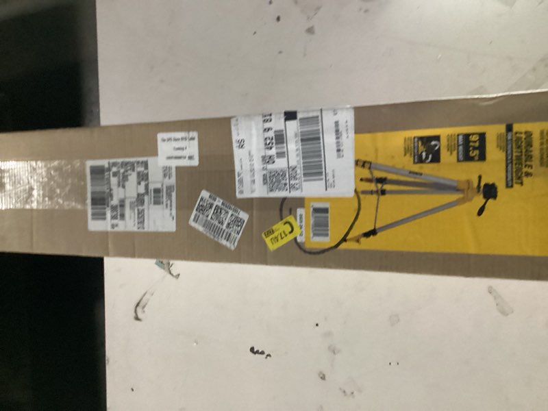 Condition photo showing New/Like New for DEWALT DW0733 1/4In ELEVATED Tripod