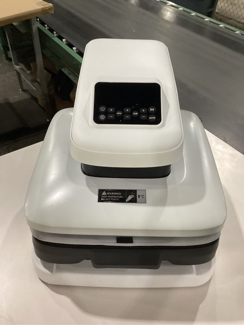 VEVOR Auto Heat Press Machine, 15 x 15 inch, T-Shirt Press Machine with Auto Release and Adjustable 