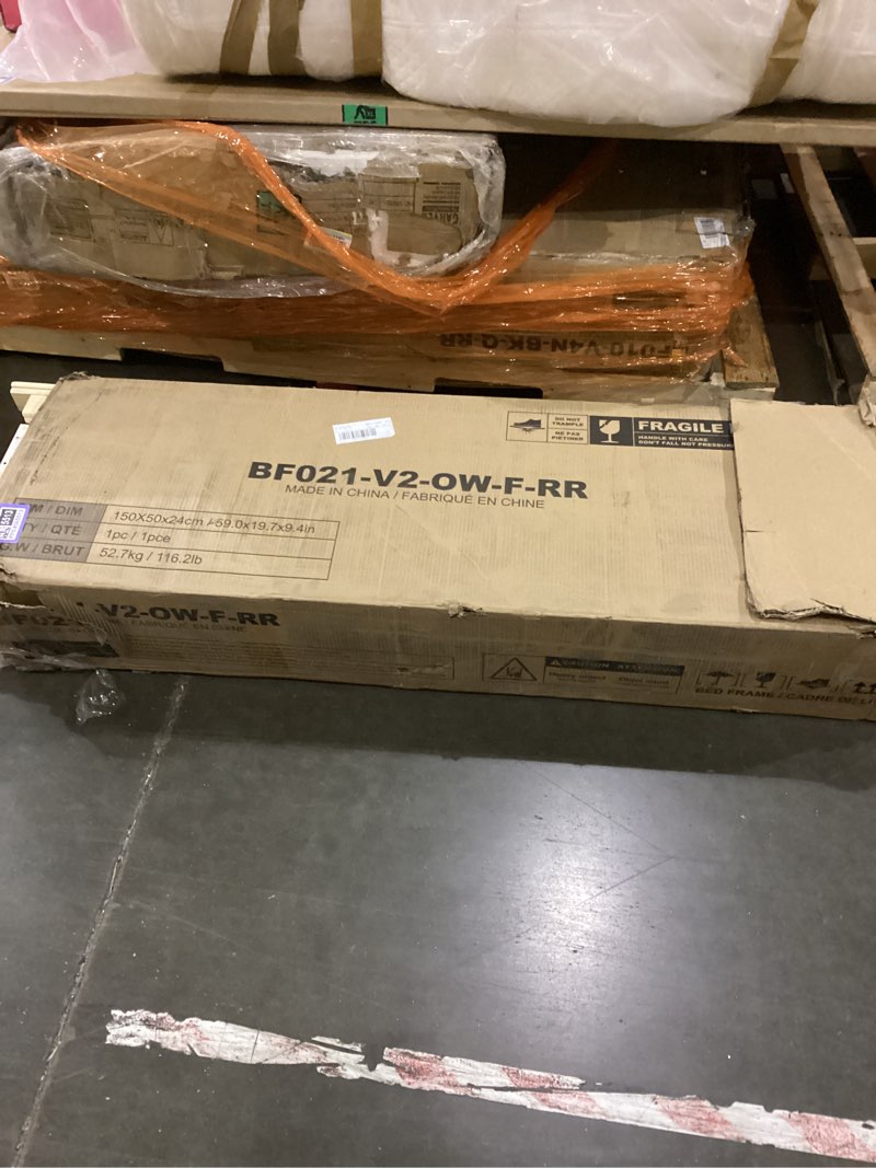 Condition photo showing As Is for Bed frame