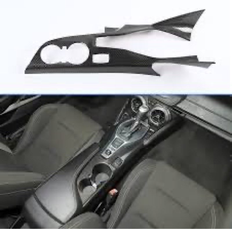 RT-TCZ Carbon Fiber Interior Trim Kit Cover Center Console Decoration Accessories for Chevrolet Cama