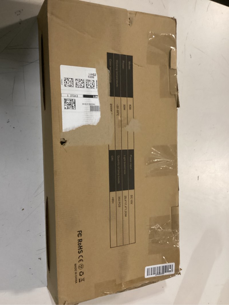 Condition photo showing New/Like New for 30W Upgraded Photography Lighting Kit, Anautin 2-Pack LED Video Lighting for Video Recording, 3700Lux Studio Lights with Tripod Stand for Photography, Streaming, Gaming, Podcast, Filming, Vlogging