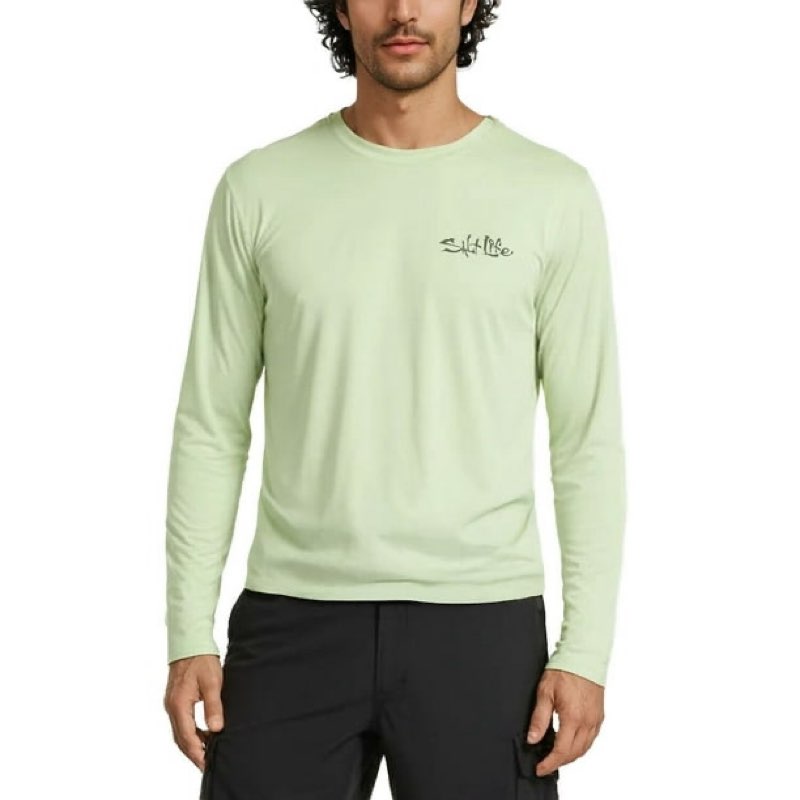 (size:l)salt life men's long sleeve uv tee
