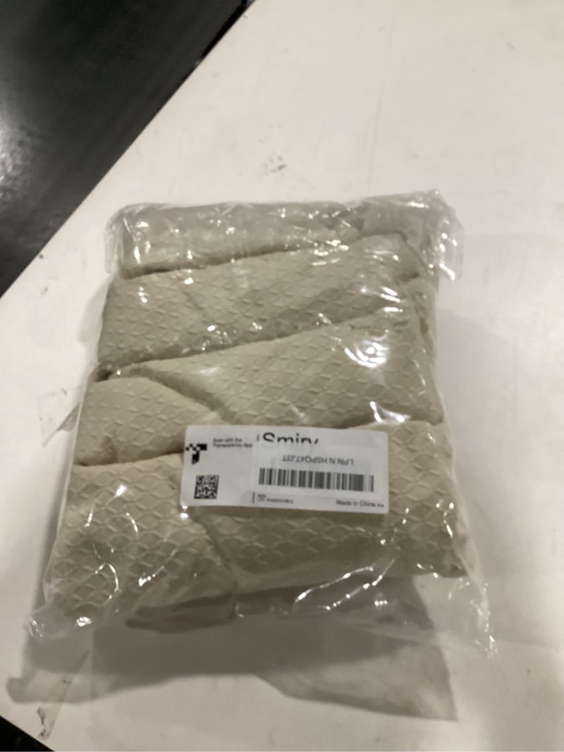 Smiry Waterproof Seat Covers for Dining Room Chairs Set of 4, Stretch Jacquard Removable Washable Ch