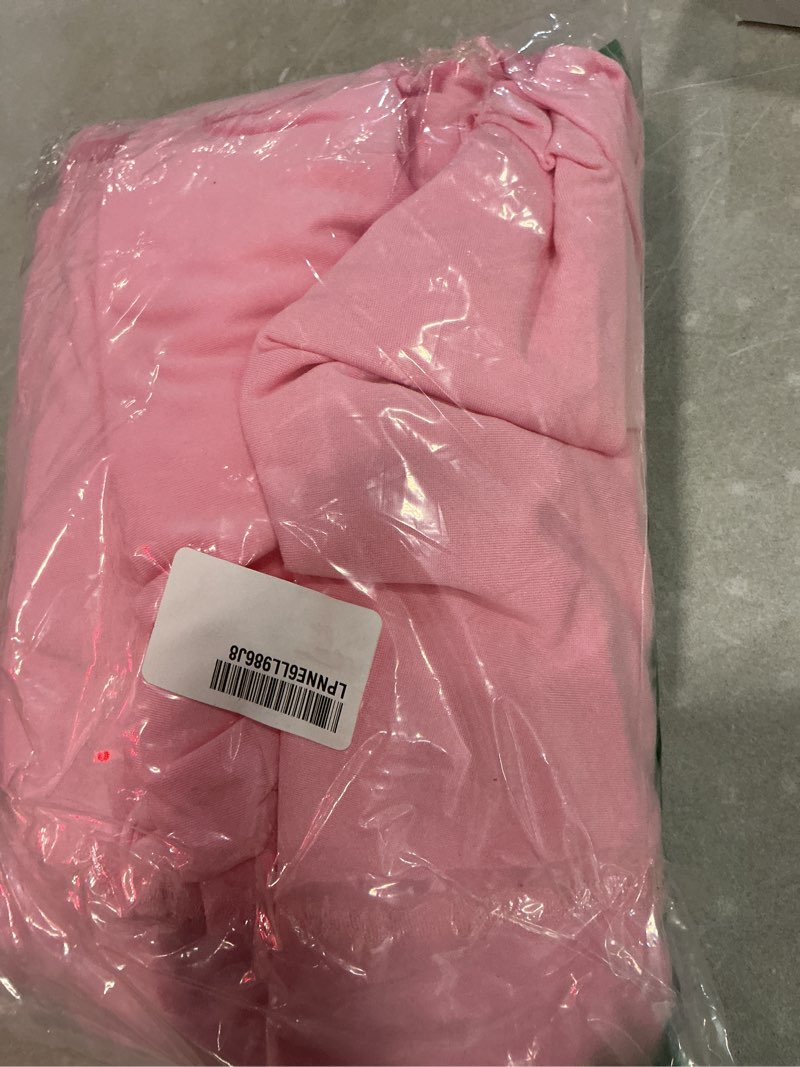 Condition photo showing Good Condition for cocktail spandex stretch round tablecloth, 2 pack 24"x43" fitted highboy stretch table cover high top round cocktail tablecloth for bar wedding party banquet (pink) pink 2 pack 24"x43"