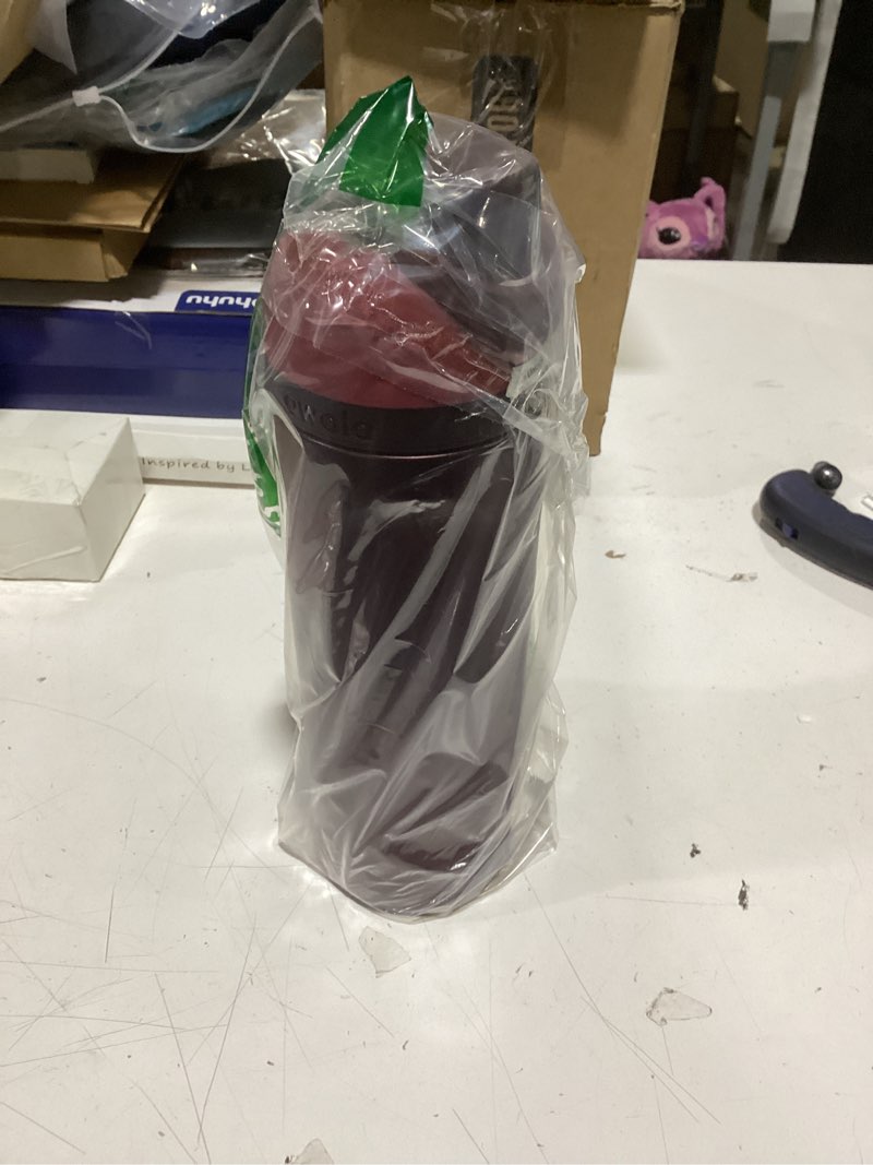 Condition photo showing Good Condition for owala freesip insulated stainless steel water bottle with straw, bpa-free sports water bottle, great for travel, 24 oz, black cherry black cherry 24 ounces