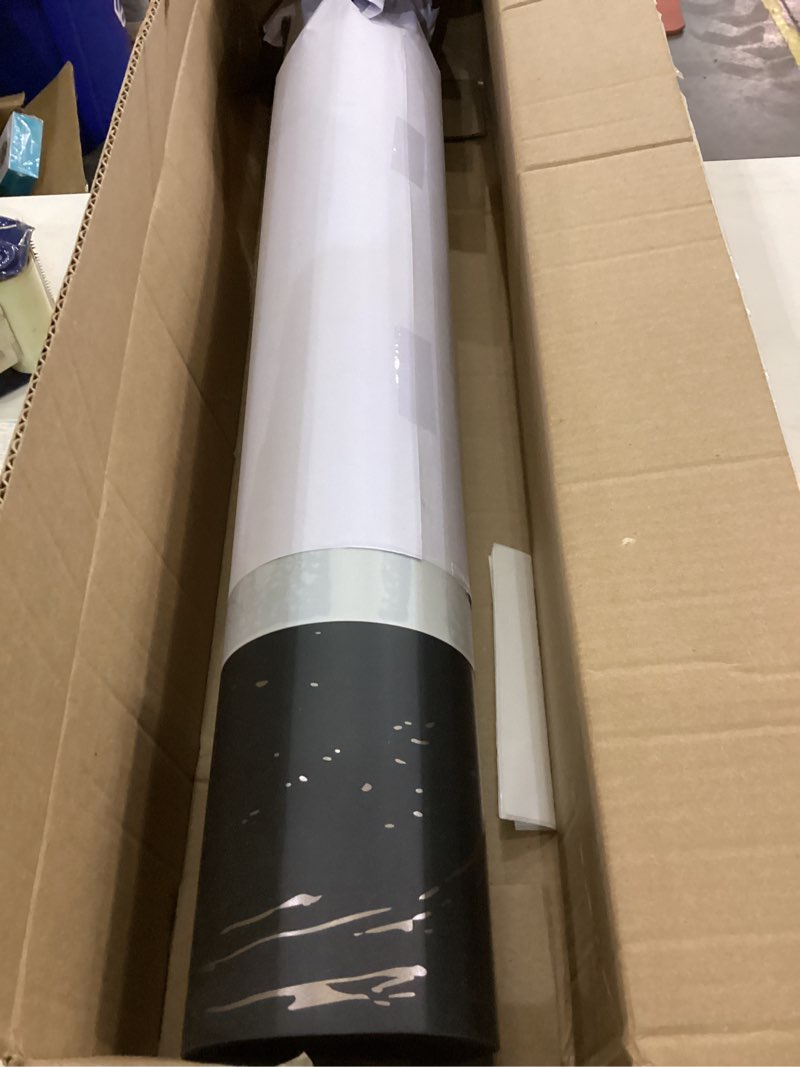 Condition photo showing Good Condition for Gaiam Dry-Grip Yoga Mat - 5mm Thick Non-Slip Exercise & Fitness Mat for Standard or Hot Yoga, Pilates and Floor Workouts - Cushioned Support, Non-Slip Coat - 68 x 24 Inches Marbled