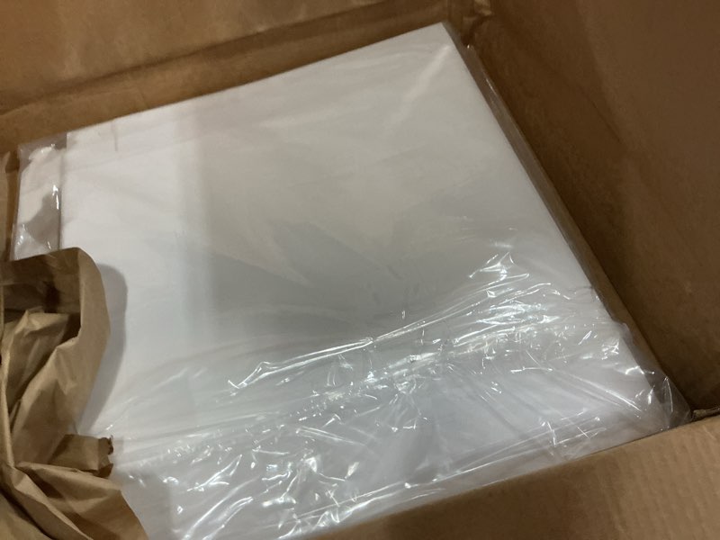 Condition photo showing Good Condition for 25 Pcs Pizza Boxes 14 x 14 x 2 Inches Corrugated Pizza Box White Takeout Containers Cardboard Leftover Pie Sandwich Packing Container Holder for Homemade Cake, Cookies, Food and Crafts