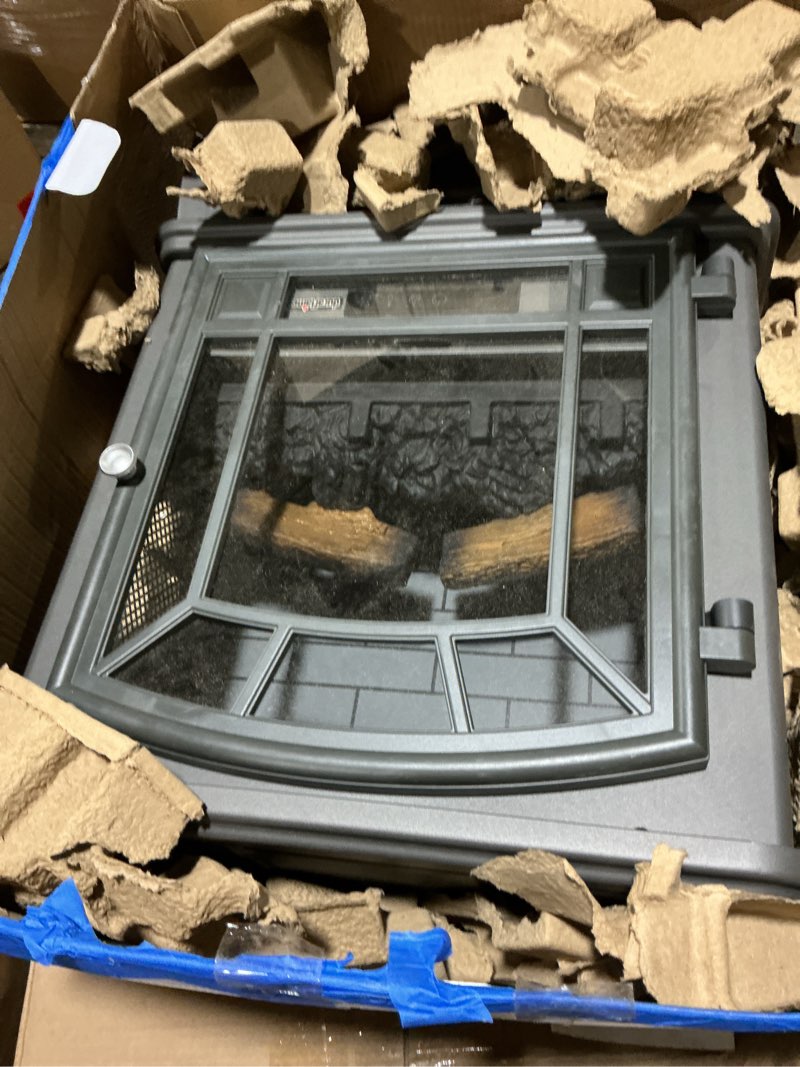 Condition photo showing As Is for duraflame Infrared Quartz Electiric Stove Heater - DFI-591-01 - Black
