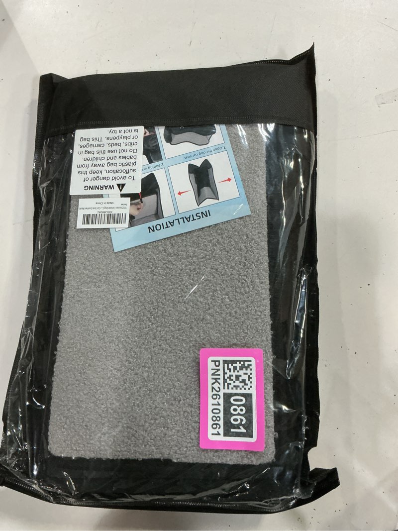 Condition photo showing New/Like New for Center Console Dog Car Seat,Pet Puppy Car Seat,Middle Console Dog Armrest Booster Seat for Small Dogs(Leather Black)