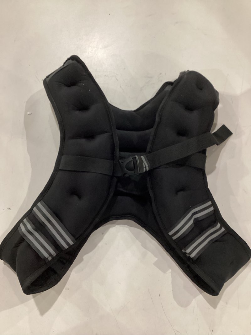 Condition photo showing Good Condition for henkelion weighted vest weight vest for men women kids weights included, body weight vests adjustable for running, training workout, jogging, walking 20 lbs black