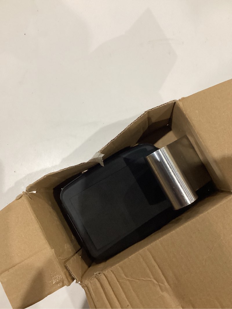 Condition photo showing Good Condition for Car Window Lock Box for Turo, Portable Lockbox for Car Keys with Key Labeling Tag, Car Key Lock Box Fit for Ride Share, Turo, GetAround, Large Capacity, Protective Cover, Weather Protection Light Grey Car Lock Box with Keypad
