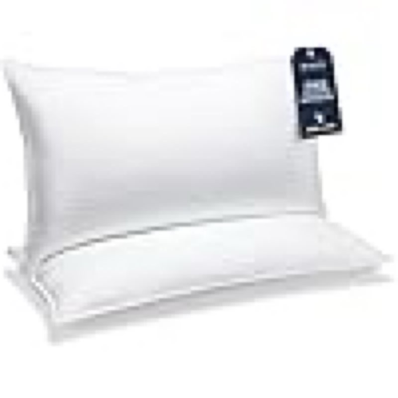 (Similar )Beckham Hotel Collection Bed Pillows King Size Set of 2 - Down Alternative Pillow for Back, Stomach or Side Sleepers