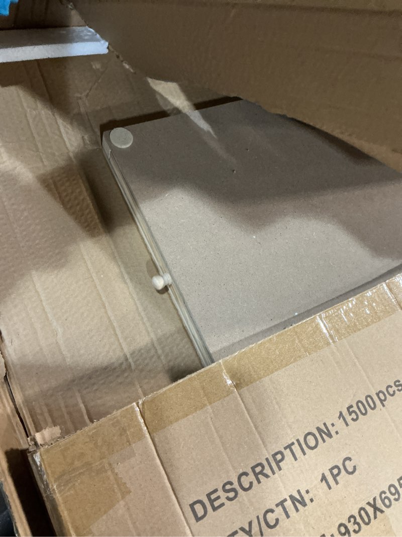 Condition photo showing As Is for Rotating Wooden Puzzle Board for with 6 Storage Drawers & Protective Cover – Jigsaw Puzzle Table - for Adults & Families Home Entertainment & Puzzle Building (1500 Piece Puzzle Board Rotating)