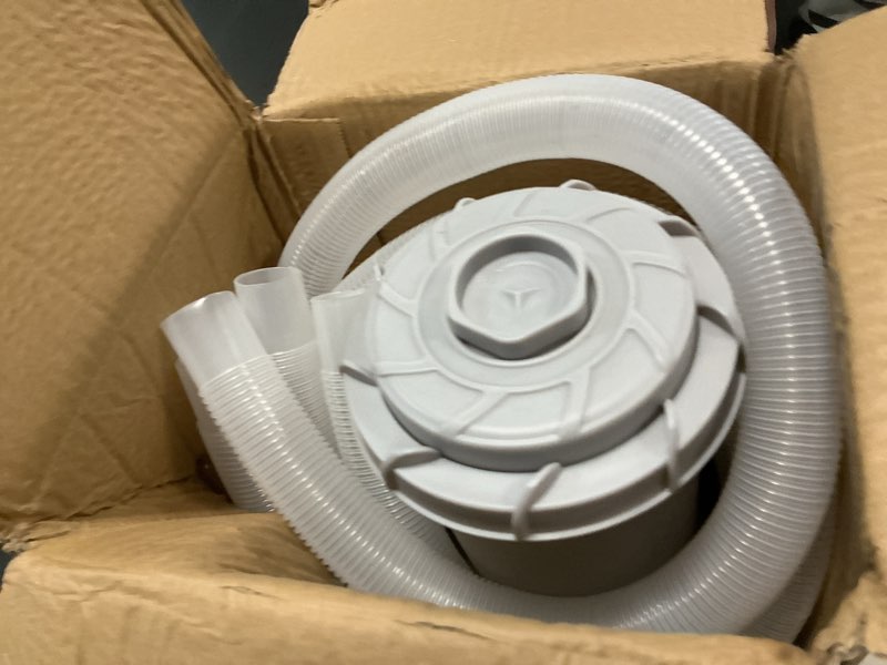 Condition photo showing Good Condition for 1000 gallon above ground pool filter pump, water circulation & cartridge filtration system – improve water cleanliness and clarity 1000 gph