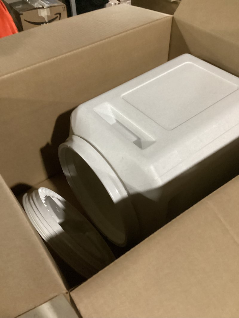 Condition photo showing Good Condition for gamma2 vittles vault pet food storage containers - sealed dog and cat food storage container, fits up to 50lbs, made in the usa - [14"l x 20"h] 50 pounds
