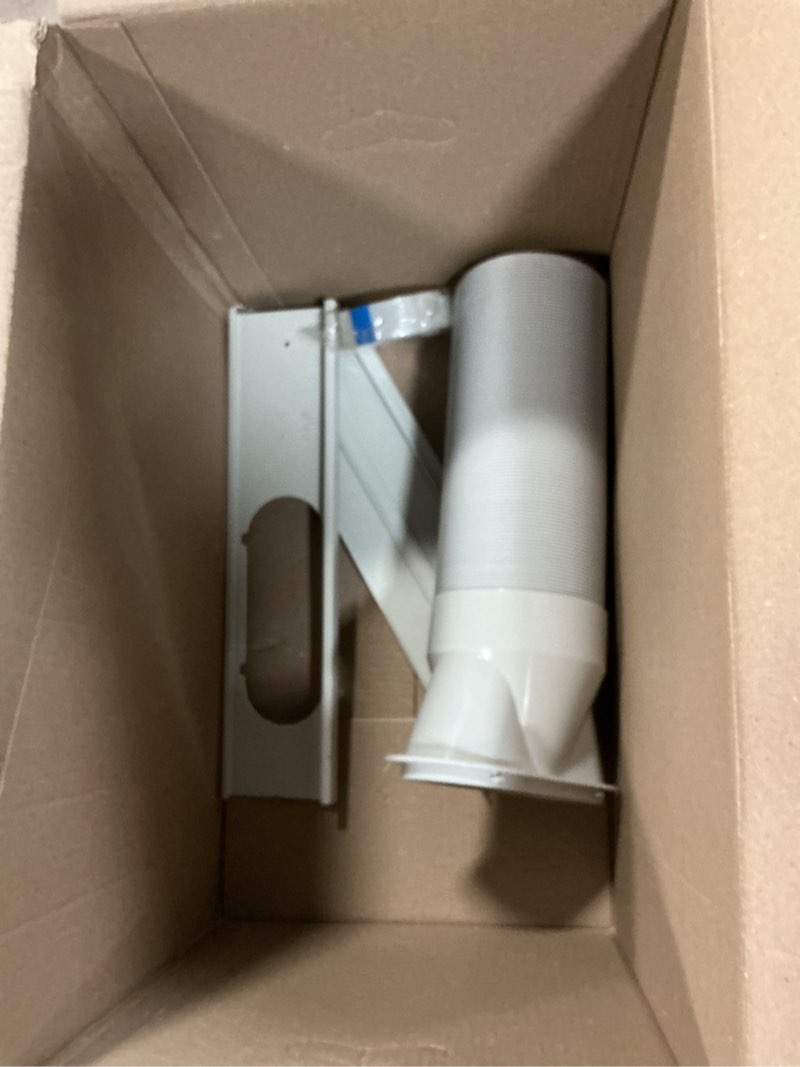 Condition photo showing Good Condition for Portable AC Window Kit with 5.1” Exhaust Hose for Sliding Window, Adjustable Air Conditioner Window Vent Kit for Ducting AC Seal Panel for Horizontal&Vertical Window. 5 inches