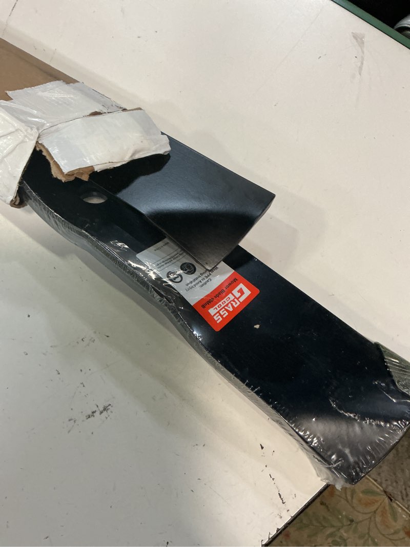 Condition photo showing Good Condition for grasscool z515e blades compatible with john d-eere 54 inch mower replace m143520 z375r z515e z530m z445 z425 z525e z345r x570 x590 x500 x530 z435 54'' deck zero turn tractor uc22010 m152726