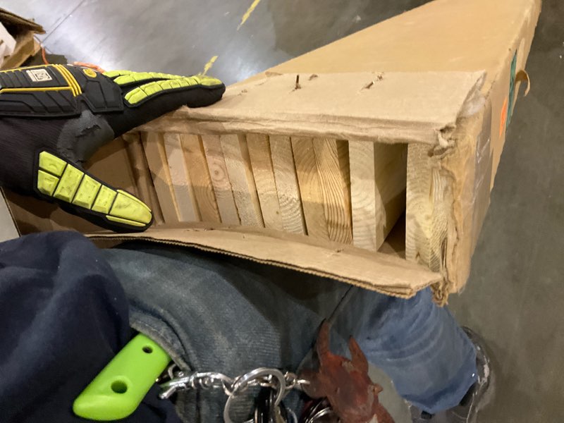 Condition photo showing As Is for Slats