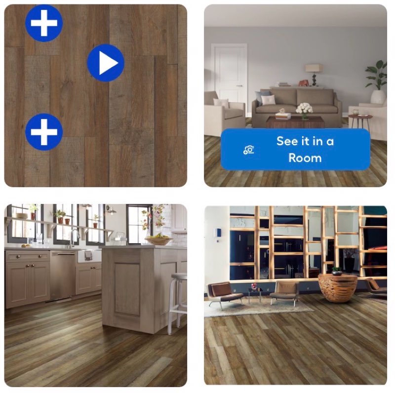  smartcore pro by coretec floors claremount oak 20-mil x 7-in w x 48-in l waterproof luxury