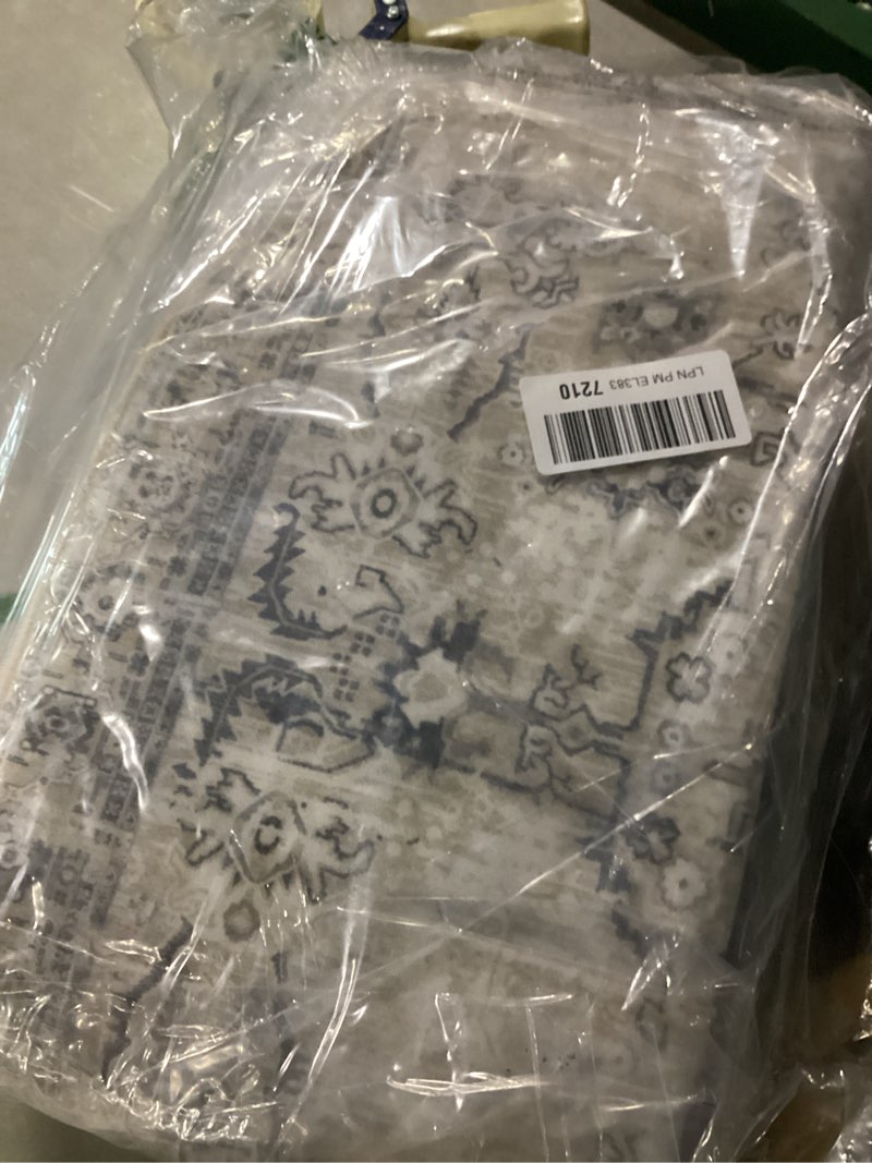 Condition photo showing Good Condition for GRANNY SAYS Boho Kitchen Rug Sets of 3, Non Slip Washable Faux Wool Kitchen Mats for Floor, Thick Soft Anti-Fatigue Comfort Standing Mat Runner Rugs for Hallway Laundry Room, Beige Beige 1'8" x 4'11" (20" x 59" + 20" x 48" + 20" x 32")