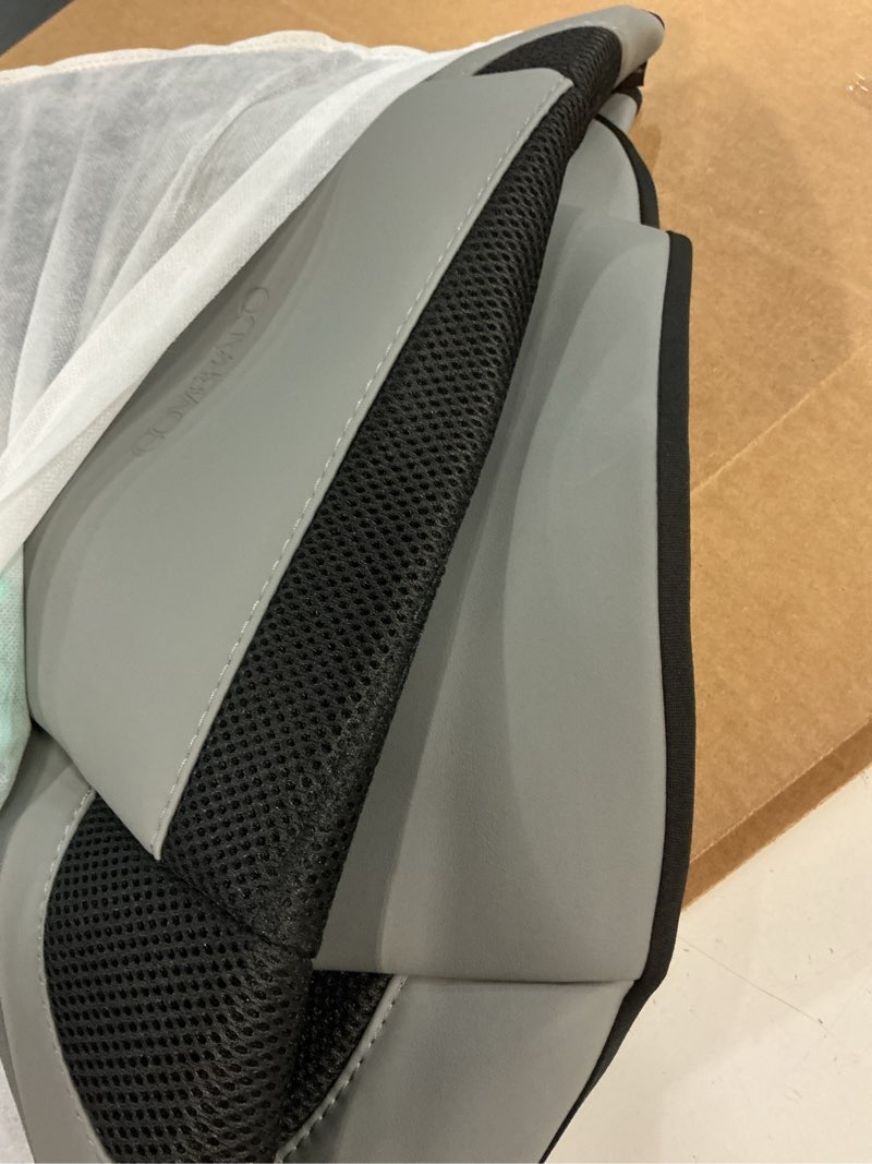 Condition photo showing Good Condition for coverado car seat covers front seats, luxury leather car seat covers, automotive mesh seat covers 2 pack, airbag-compatible, black gray seat covers for suv sedan truck grey&black frontpair