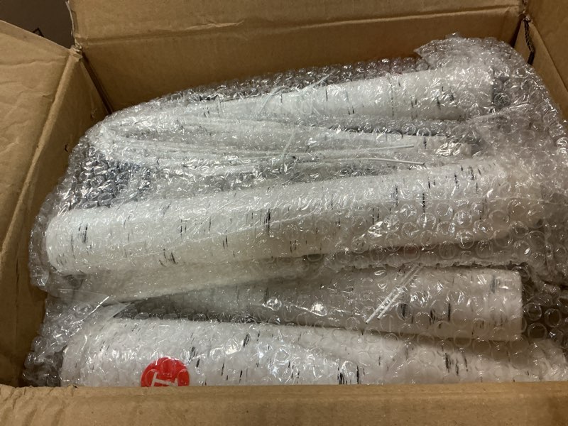 Condition photo showing New/Like New for iBaycon 4FT 6FT and 8FT Birch Trees, Set of 3 Lighted Birch Tree LED Artificial Tree with 8 Modes Timer, Prelit Light Up Trees for Indoor and Outdoor Party Holiday Christmas Decorations 4FT+6FT+8FT Warm White