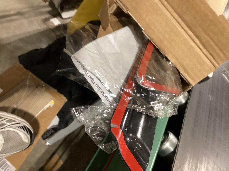 Condition photo showing As Is for TuningPros Outside Mount Window Vent Visors Rain Guards Compatible with Mazda CX-9 2007-2015 | Side Window Wind Deflectors Rain Shields | Black Tinted, 4 Pcs Set, BGWV-311 For Mazda CX-9 2007-2015 Black Tinted