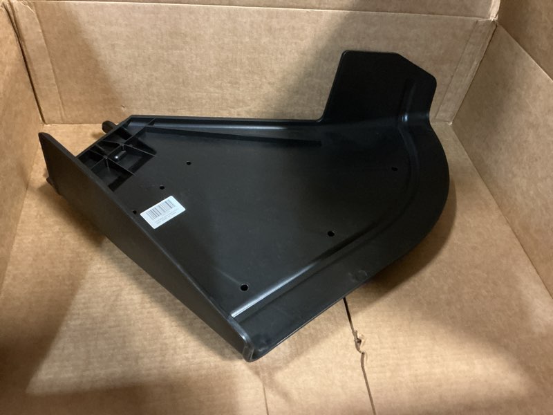 Condition photo showing Good Condition for 604609 mower discharge deflector chute for hustler zero turn lawn mower raptor sd sdx flip-up compatible with 606930 mower discharge deflector chute