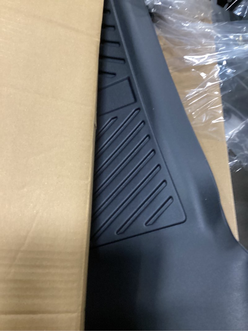 Condition photo showing Good Condition for YITAMOTOR Floor Mats for 2019-2026 Chevrolet Silverado/GMC Sierra 1500 & 2020-2026 Chevy Silverado/GMC Sierra 2500HD/3500HD Crew Cab With Underseat Storage Box Bucket Seat, 1st & 2nd Row, Black 2019-2026 w/ Rear Under Seat Storage Box
